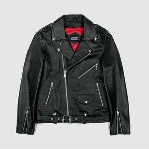 Black Leather Jacket - Straight to Hell Commando